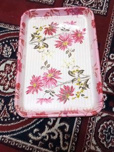 2 SERVING TRAYS