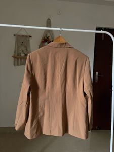 CLASSIC TAN BROWN TAILORED BLAZER