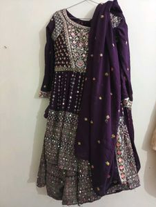 Skirt With Top And Dupatta