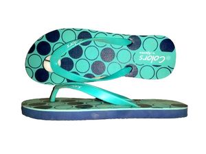 Aqua Colour Flip Flop For Women And Girls
