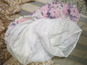 Floral Print Mini Skirt