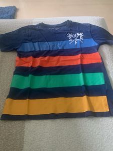 Boys casual Striped T shirt from Primark