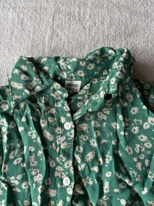 Vero Moda Green Boxy I Shirt