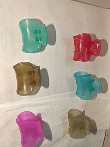 Hair Claw Clips – Set of 6