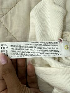 Zara White Square Neck Top