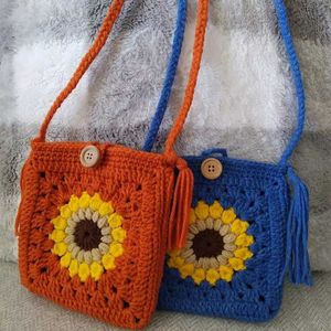 handmade crochet handbag
