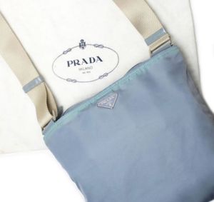 Authentic Prada Nylon Messenger Bag