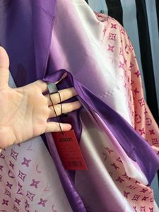 LV PRINT PURPLE STOLE