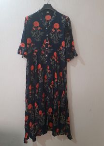 Long Gown Floral Print