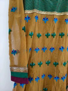 Embroidered Anarkali Dress No Return