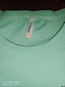 Mint Green Graphic Tee