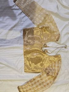 Golden Brocade Blouse