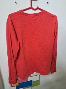 Next Full Sleeves Tshirt Bright Red Medium