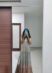 Backless Cotton Beach Dress For Women