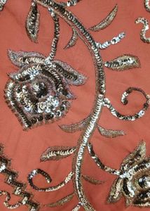 Rust Colour Saree