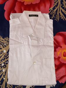Line Pink Shirt For Men- Louise Philippe
