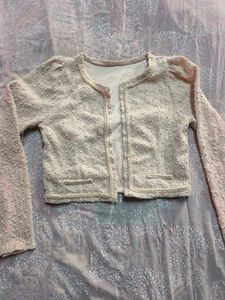 Sparking Textured Knit Cardigan