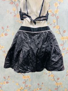 Leather Mini Skirt