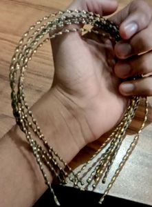 Brass Beaded Strand