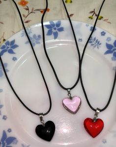Trending Heart Glossy Chains (3 Colours)🎀🎀