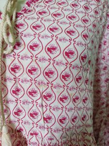 Pink Printed Tops
