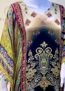 Premium Chinnon Kaftan Set Of 3