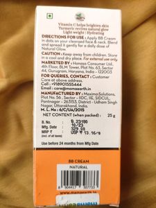 Mamaearth Glow Serum Bb Cream