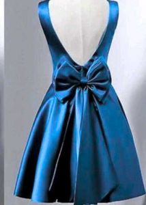 New Short Satin Frock