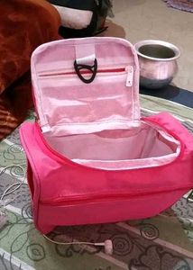 Pink Travel Toiletry Bag
