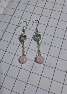 Heart Drop Earrings