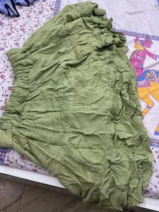 Green Ethnic Skirt