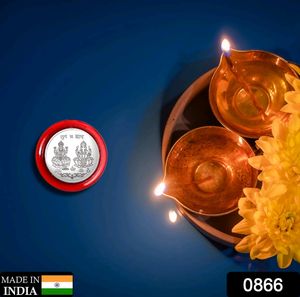 Silver color Coin for Gift &amp; Pooja | Silve