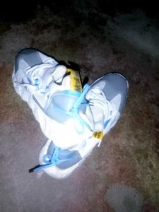 Stylish White & blu shoes