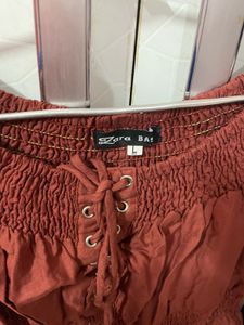 Boho Chic Peasant Top
