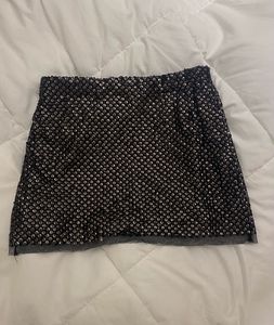 zara sexy sequins mini skirt