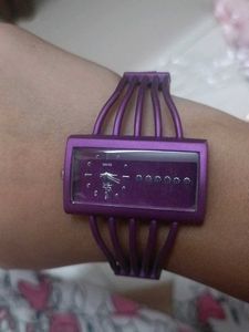 3 Watches+ 1 Pearl Embellished Bangle