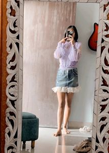Combo Of Skirt And Top