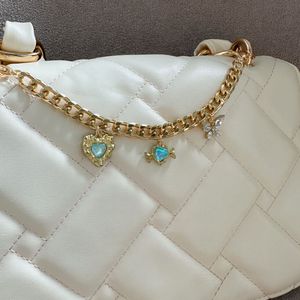 Blue bag charm