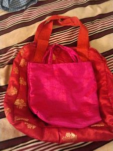 Colorful Handmade  Bag Set of 3