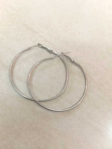 Silver Hoop Earrings