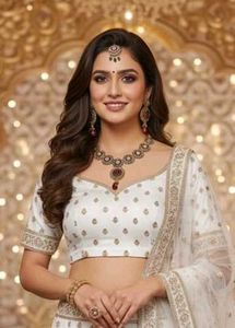 Multicolored round choker necklace