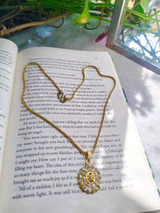 Golden Chain With Pendant