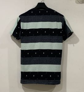 Adidas Wide Lines Pattern Men Tshirt