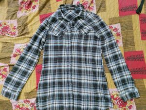 Checks Button-Down Shirt