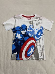 Kids Marvel Captain America Graphic Tee