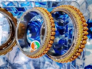 Vintage Jeweled Bangles