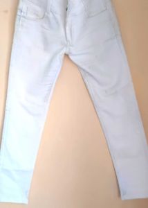 White Denim Jeans