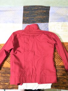 Red Casual Jacket