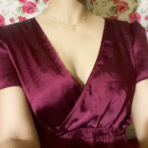 Pretty Maroon Top