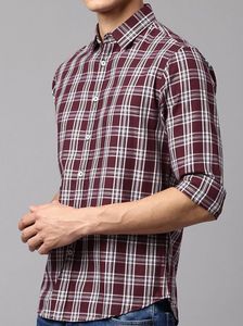 Men&#39;s Plaid Button Down Shirt Dennis Lingo